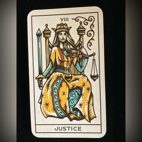 TATTOO TAROT Ink & Intuition Cards & Guidebook By Megamunden & D.McMahon Collis - Picture 5 of 8